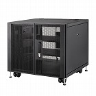 【サンワサプライ】サーバーラック　19インチ　小型　9U　ネットワーク機器収納ラック