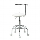 【サンワサプライ】カウンターチェア（ホワイト）