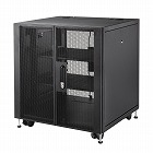 【サンワサプライ】サーバーラック　19インチ　小型　12U　ネットワーク機器収納ラック