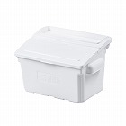 【サンワサプライ】3段式ワゴン用蓋付きサイドBOX　小　ホワイト