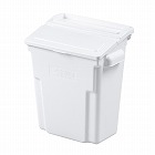 【サンワサプライ】3段式ワゴン用蓋付きサイドBOX　大　ホワイト