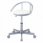 【サンワサプライ】丸椅子（ホワイト・病院向け）