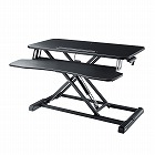 【サンワサプライ】エルゴノミクスリフトアップデスク