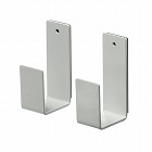 【サンワサプライ】ケーブルフック　2個セット　耐荷重2kg　グレー　収納　マグネット