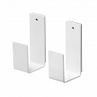 【サンワサプライ】ケーブルフック　2個セット　耐荷重2kg　ホワイト　収納　マグネット