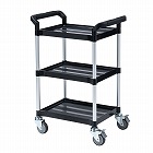 【サンワサプライ】ツールワゴン　3段　ワゴン　台車　総耐荷重50kg　作業台　大型キャスター　軽量