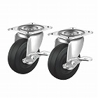 【サンワサプライ】キャスター　後付け　汎用キャスター　75mm径