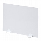 【サンワサプライ】デスクトップパネル（置き型・W600×D105×H450mm・ホワイト）