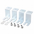 【サンワサプライ】床固定金具（4個セット・プリンタスタンド用）