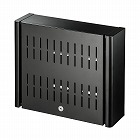 【サンワサプライ】VESA取り付け　セキュリティボックス　ブラック　VESA100×100mm対応