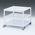 【サンワサプライ】プリンタ台　プリンタラック　キャスター付き　収納　棚付き