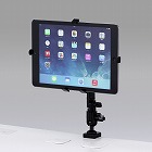 【サンワサプライ】7ー11インチ対応タブレットアーム　クランプ式　4関節　回転　角度調整　高さ調整