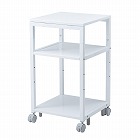 【サンワサプライ】プリンタ台　プリンタラック　キャスター付き　収納　棚付き