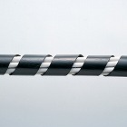 【サンワサプライ】スパイラルチューブ　内寸20mm　外寸2m