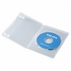 【サンワサプライ】DVDトールケース（1枚収納・10枚セット・クリア）