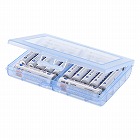 【サンワサプライ】電池ケース（単3形、単4形対応・ブルー）