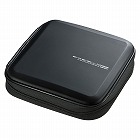 【サンワサプライ】ブルーレイディスク対応セミハードケース（24枚収納・ブラック）