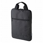 【サンワサプライ】ハンドル付き　ノートPCインナーケース　縦型　13.3インチ用　グレー