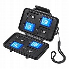 【サンワサプライ】防水・防塵メモリーカードケース（SDカード、microSDカード用）