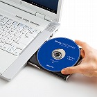【サンワサプライ】ブルーレイレンズクリーナー　乾式　5.1chスピーカーチェック機能付き
