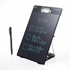 【サンワサプライ】電子メモパッド　13インチ　メモ帳　お絵描き　メッセージボード　伝言板