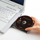 【サンワサプライ】マルチレンズクリーナー　湿式　CD　DVD　ブルーレイ　強力クリーニング