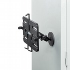 【サンワサプライ】マグネット取付け式タブレットホルダー（短アーム）