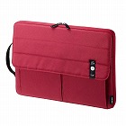 【サンワサプライ】カジュアル　ノートPCインナーケース　13.3インチ用　レッド