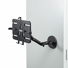 【サンワサプライ】マグネット取付け式タブレットホルダー（長アーム）