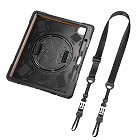 【サンワサプライ】iPad　Pro　ケース　耐衝撃　ハンドル　スタンド　ショルダーベルト