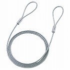 【サンワサプライ】eセキュリティ（ワイヤー、1.5m・3.5mm）