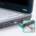 【サンワサプライ】USBコネクタ取付けセキュリティ
