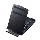【サンワサプライ】折り畳みスマートフォン・タブレットスタンド
