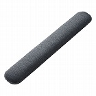 【サンワサプライ】キーボード用リストレスト(クッション入り・Lサイズ・グレー)