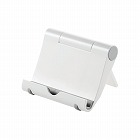 【サンワサプライ】iPadスタンド（折りたたみ式・ホワイト）