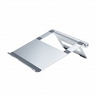 【サンワサプライ】ノートパソコン用アルミスタンド（平置きタイプ）