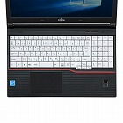 【サンワサプライ】LIFEBOOK　Aキーボードカバー（Tポリ・テンキーあり）