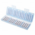 【サンワサプライ】単四電池ケース（32本収納・ブルー）