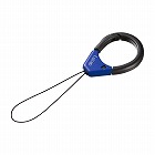 【サンワサプライ】リングストラップ　ブルー