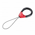 【サンワサプライ】リングストラップ　レッド