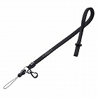 【サンワサプライ】ネックストラップ（10mm幅・ブラック）