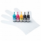 【サンワサプライ】キヤノン用詰め替えインク（5色セット・各10ml）
