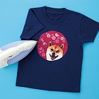 【サンワサプライ】インクジェットカラー布用アイロンプリント紙（はがきサイズ・3シート）