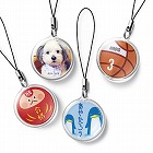 【サンワサプライ】手作りストラップキット（丸・大）