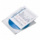 【サンワサプライ】CD/DVD　インデックスカード・薄手（罫線・50枚入り）