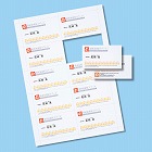 【サンワサプライ】名刺カード（印刷用紙・マルチタイプ・特厚・20シート）