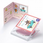 【サンワサプライ】インクジェットCD・DVDケースカード（見開き・つやなしマット）