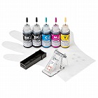 【サンワサプライ】詰め替えインク　BCI-371+370/5MP