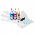 【サンワサプライ】詰め替えインク　BC-346　約10回分（3色セット・30ml・工具付き）