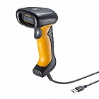 【サンワサプライ】バーコードリーダー　バーコードスキャナ　QRコード　JANコード　防塵　防水